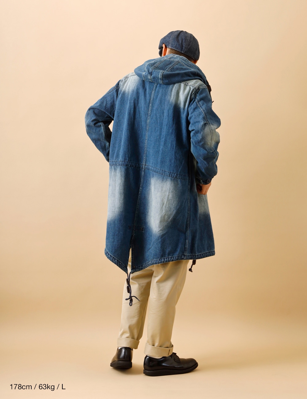 HEATH　M-51 デニムモッズコート BLUEPORT｜Denim Mods Coat 
