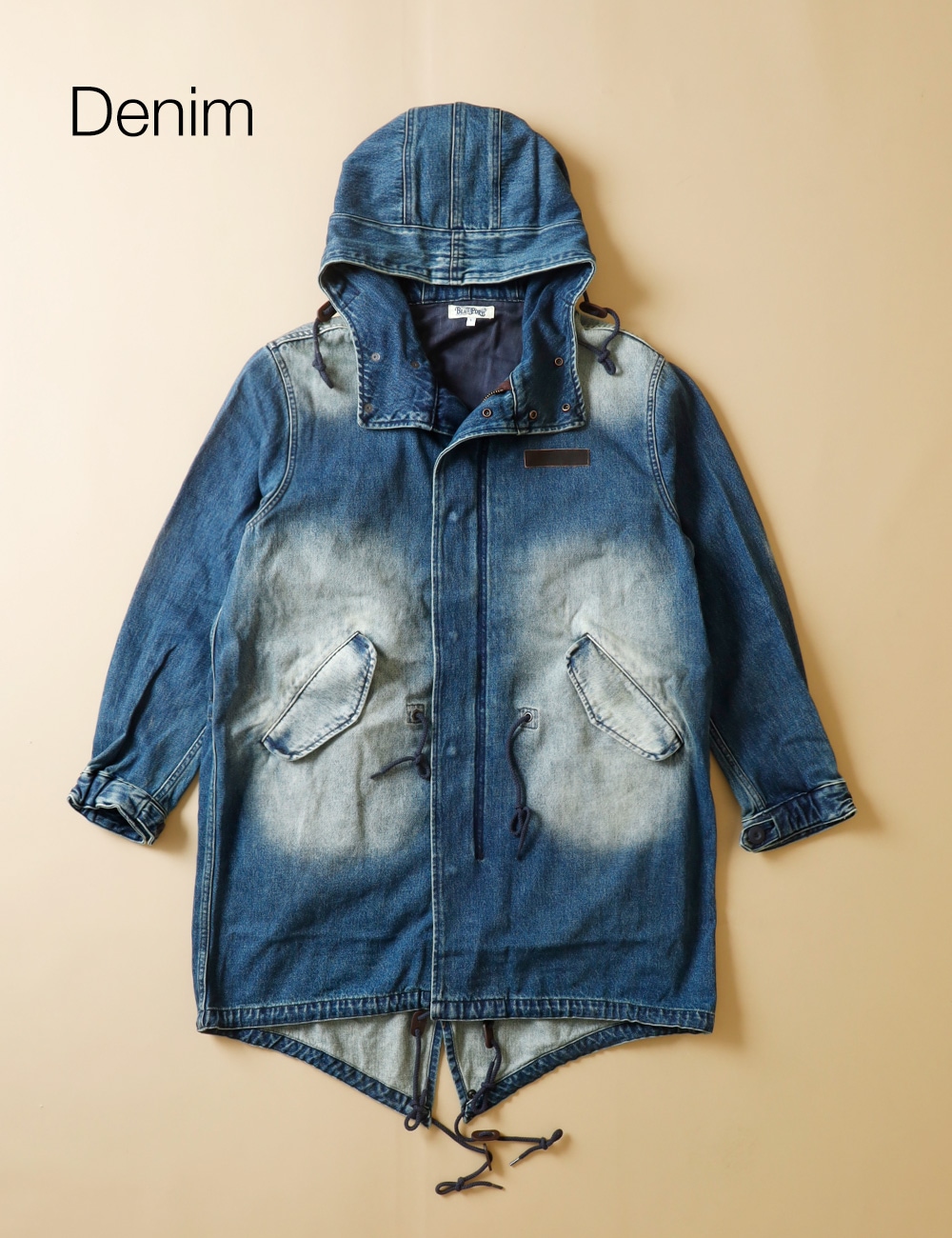 BLUEPORT｜Denim Mods Coat 