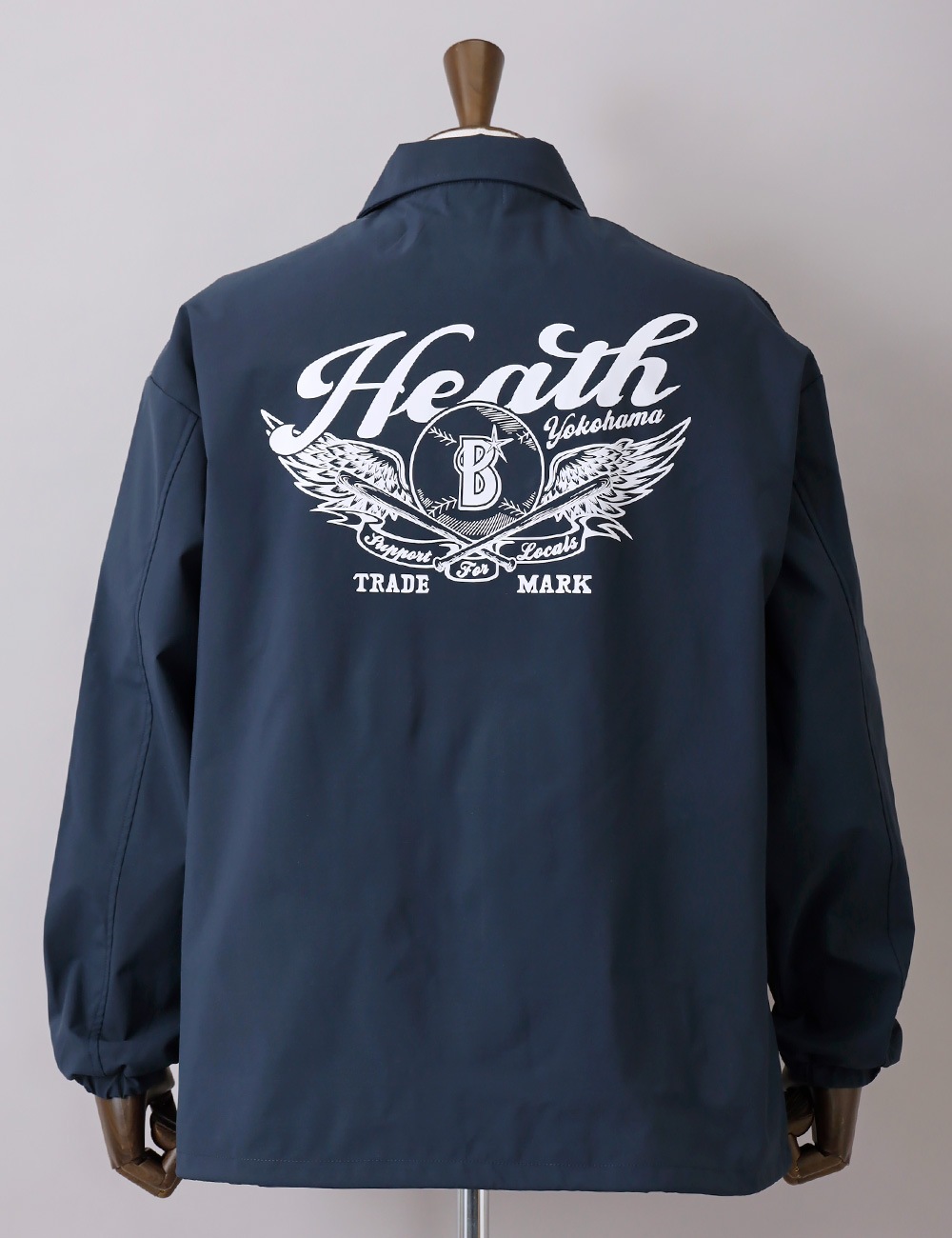 HEATH（ヒース）横浜DeNAベイスターズ公認ライセンス コーチジャケット 