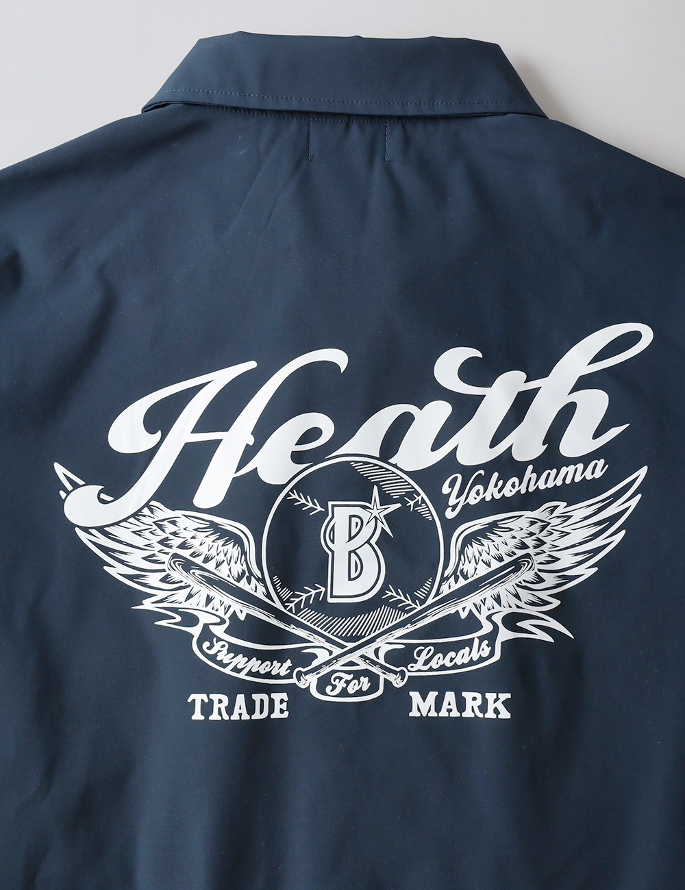 HEATH（ヒース）横浜DeNAベイスターズ公認ライセンス コーチジャケット 