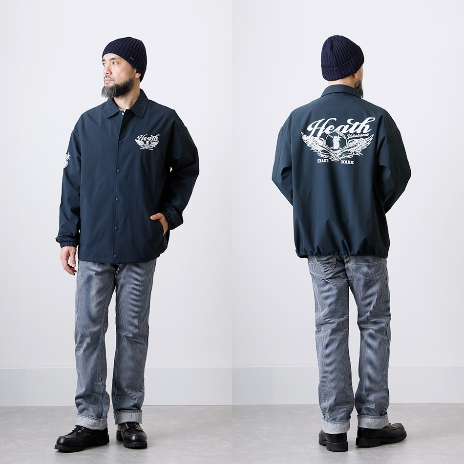 HEATH】FLYING BALL COACH JACKET横浜DeNAベイスターズ公認