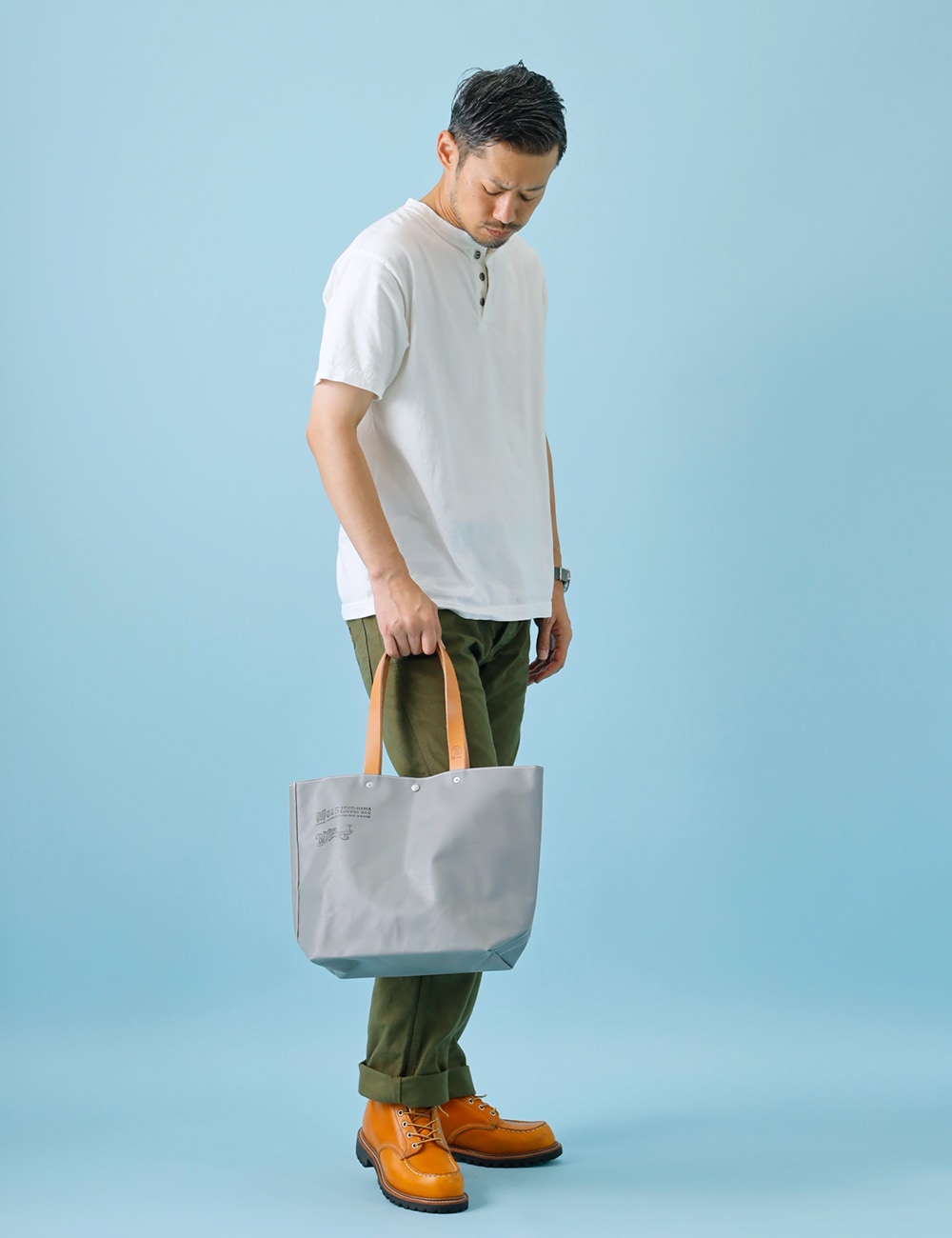 BLUEPORT×横濱帆布鞄｜Boat Tote “M24A6“