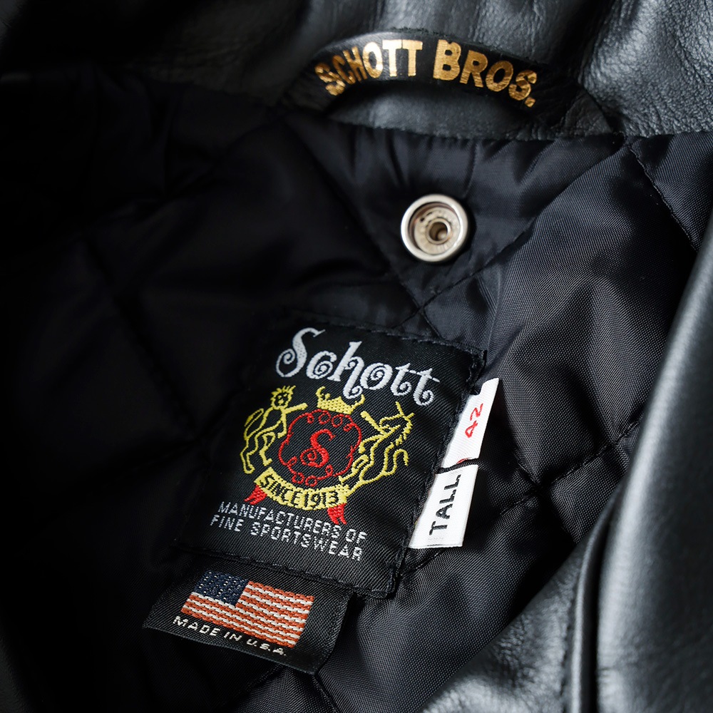 Schott(ショット)613UST ONESTAR TALL ライダースジャケット