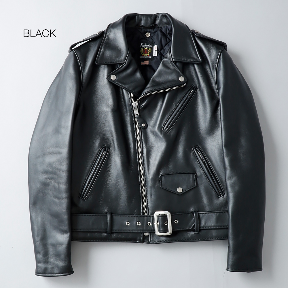【極美品】試着のみ　Schott 613UHT アメカジ Schott（ショット）613UST ONESTAR TALL ライダースジャケット