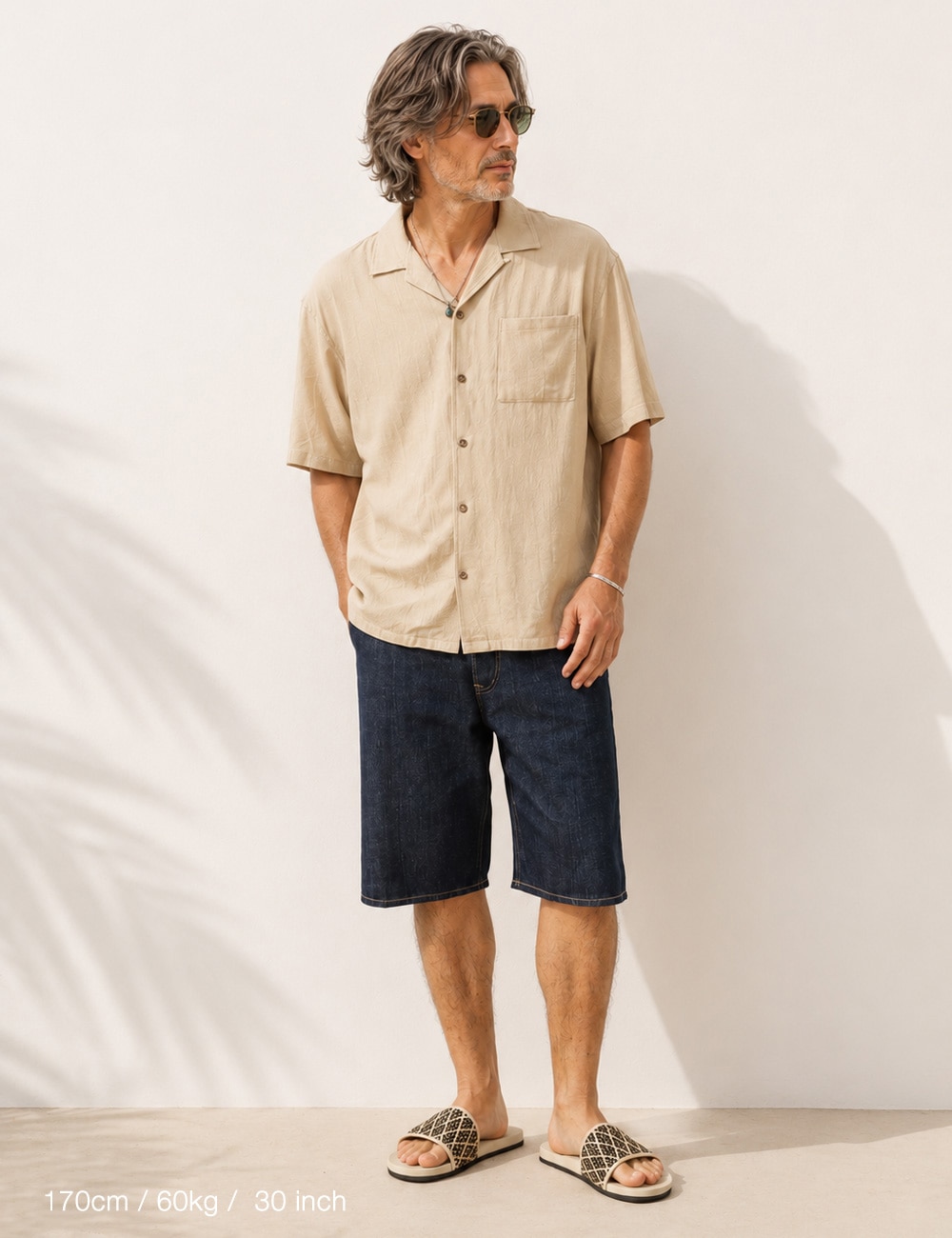 横濱デニム 11.5oz セルビッチ ショートパンツ