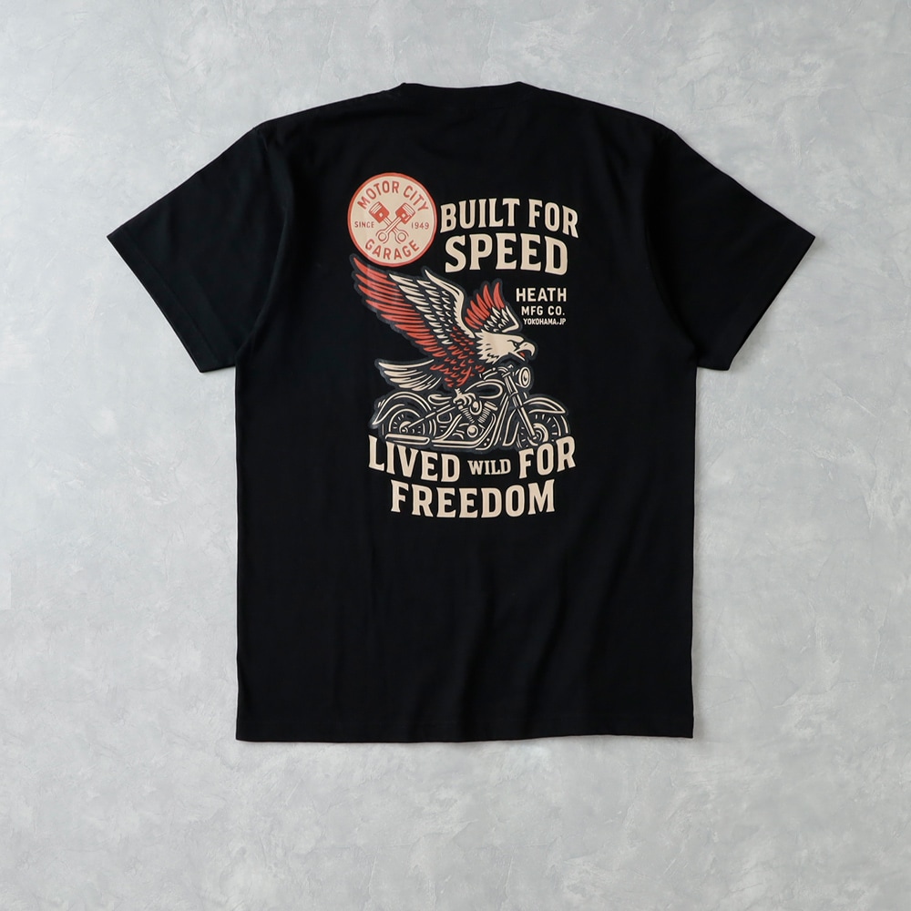 10%OFF！ファミリーSALE！<1月1日 0時から！>◆【HEATH】HEAVY WEIGHT T-SHIRT ヘビーウェイトTシャツ 