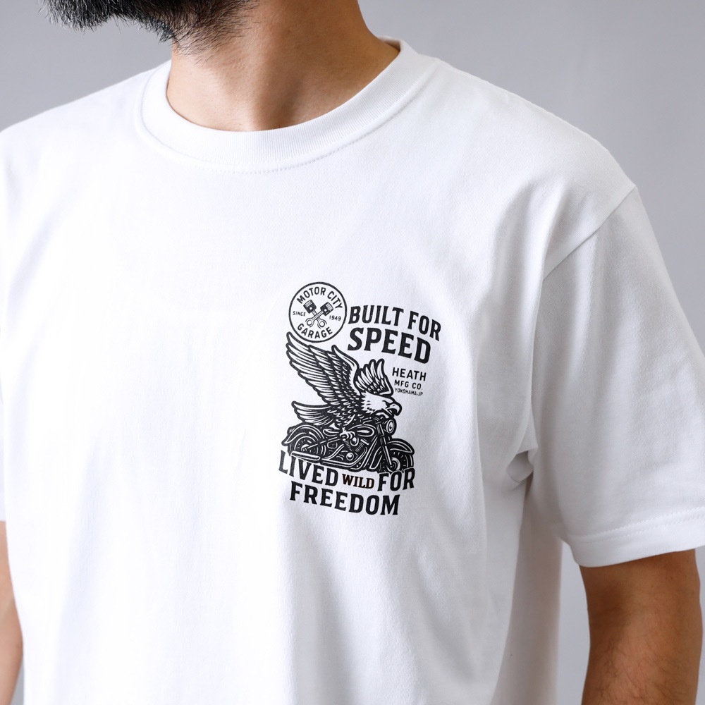 10%OFF！ファミリーSALE！<1月1日 0時から！>◆【HEATH】HEAVY WEIGHT T-SHIRT ヘビーウェイトTシャツ 