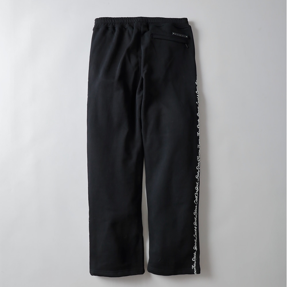 THE CRIMIE(クライミー)レザーパッチ スウェットパンツ