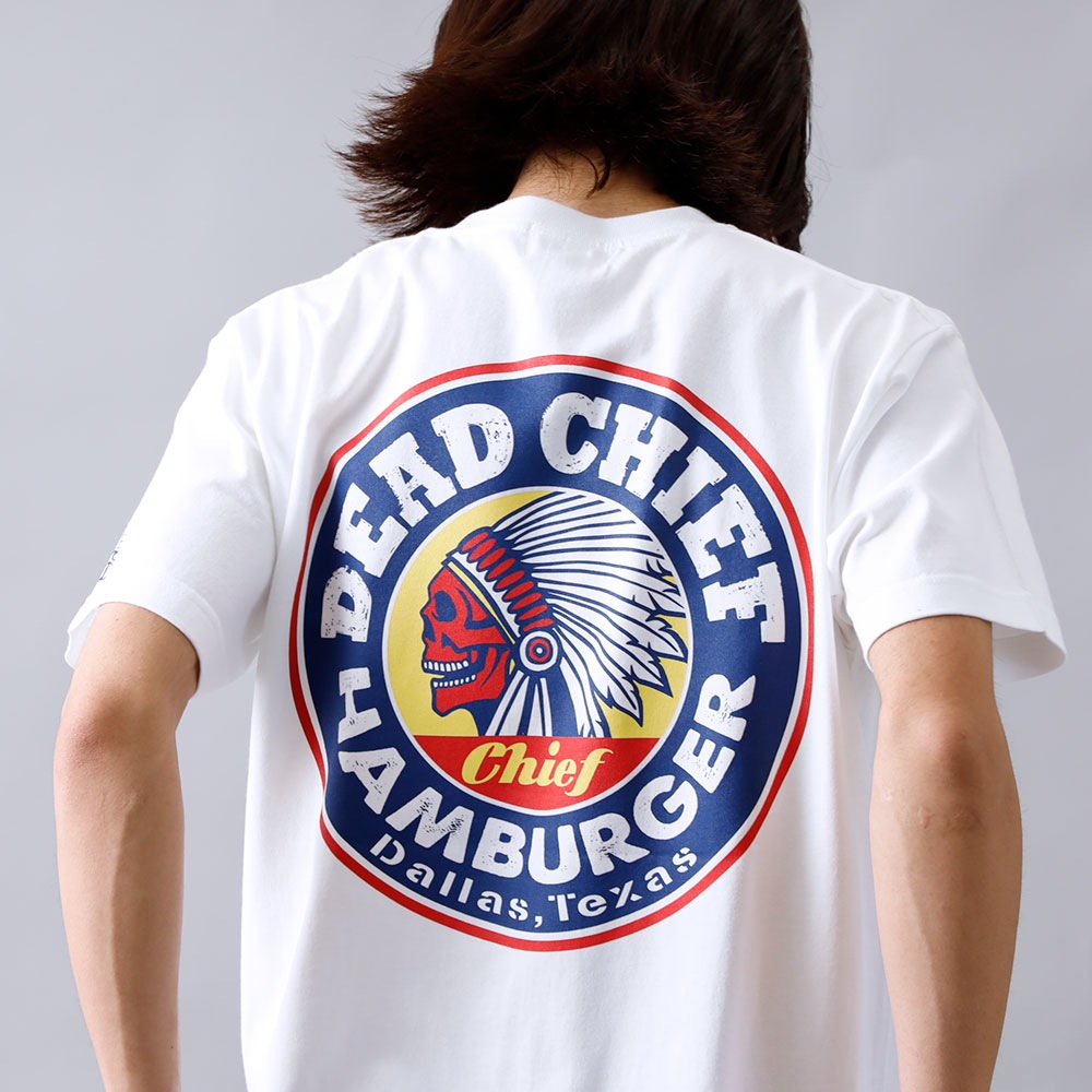 <10%OFF！ファミリーSALE！>◆【HEATH】DEAD CHIEF HEAVY WEIGHT T-SHIRT