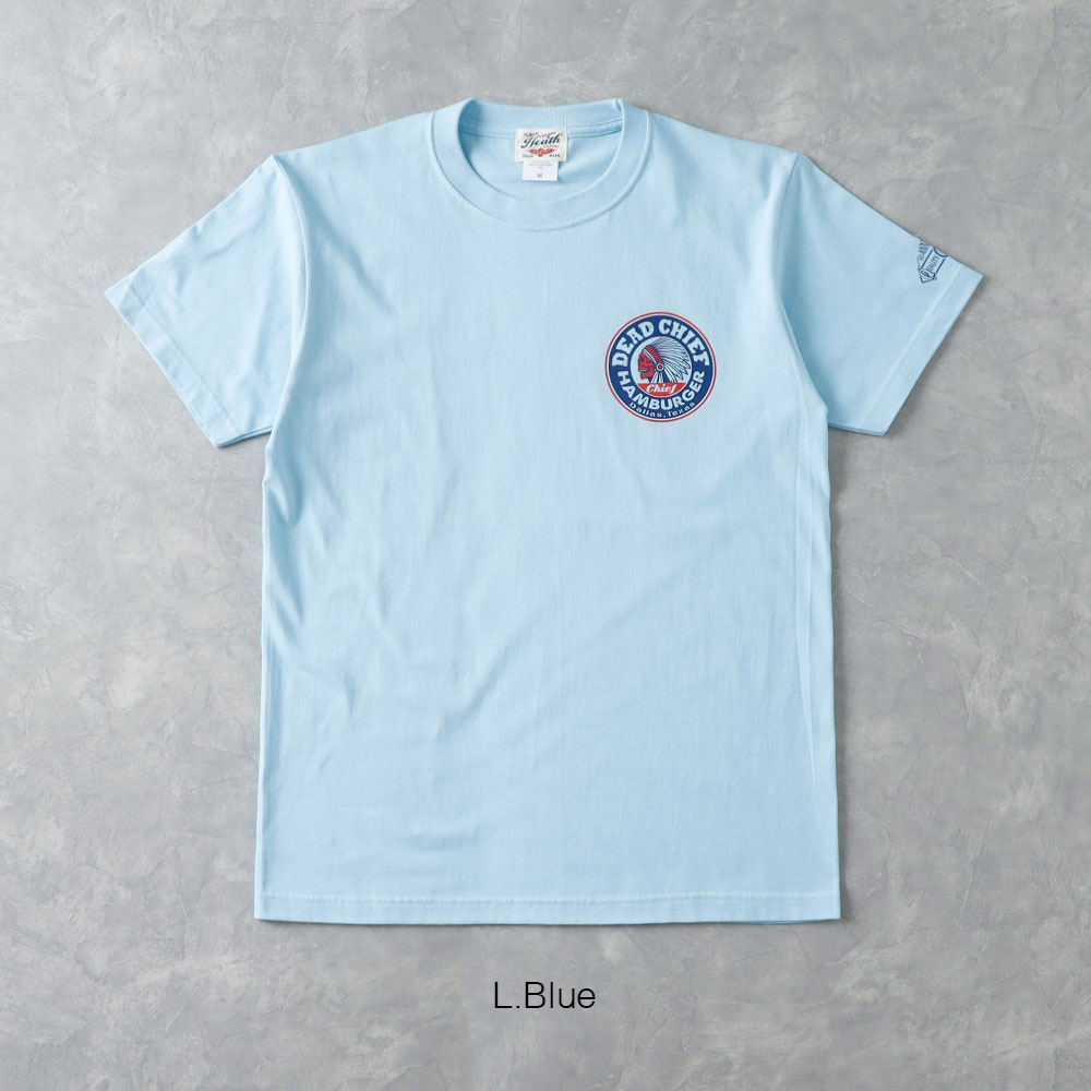 <10%OFF！ファミリーSALE！>◆【HEATH】DEAD CHIEF HEAVY WEIGHT T-SHIRT