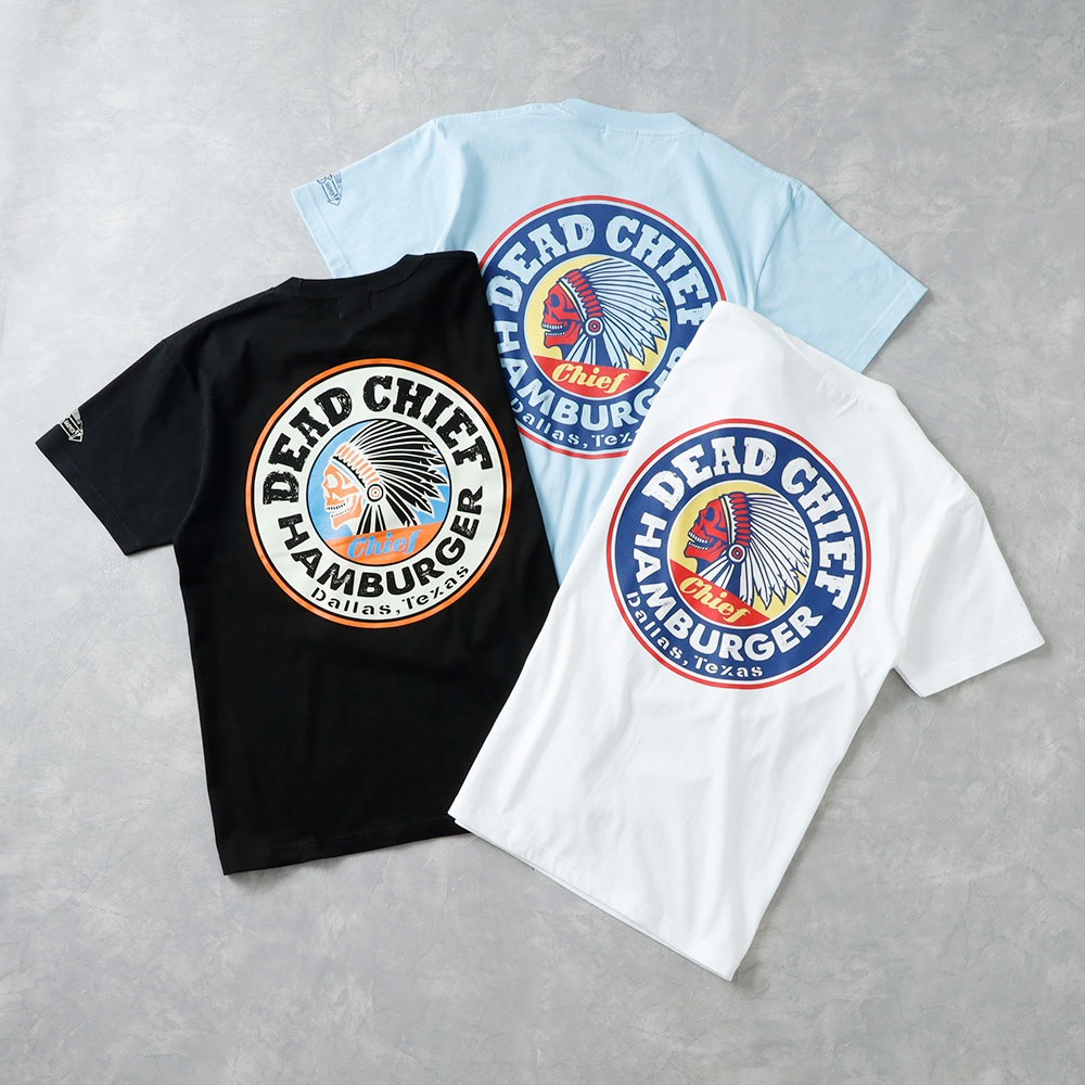 <10%OFF！ファミリーSALE！>◆【HEATH】DEAD CHIEF HEAVY WEIGHT T-SHIRT