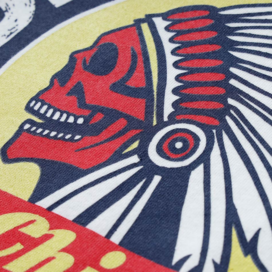 <10%OFF！ファミリーSALE！>◆【HEATH】DEAD CHIEF HEAVY WEIGHT T-SHIRT