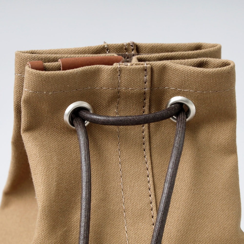 【Butler Verner Sails】MOLDED LEATHER MINI BAG モールドレザー巾着ショルダー