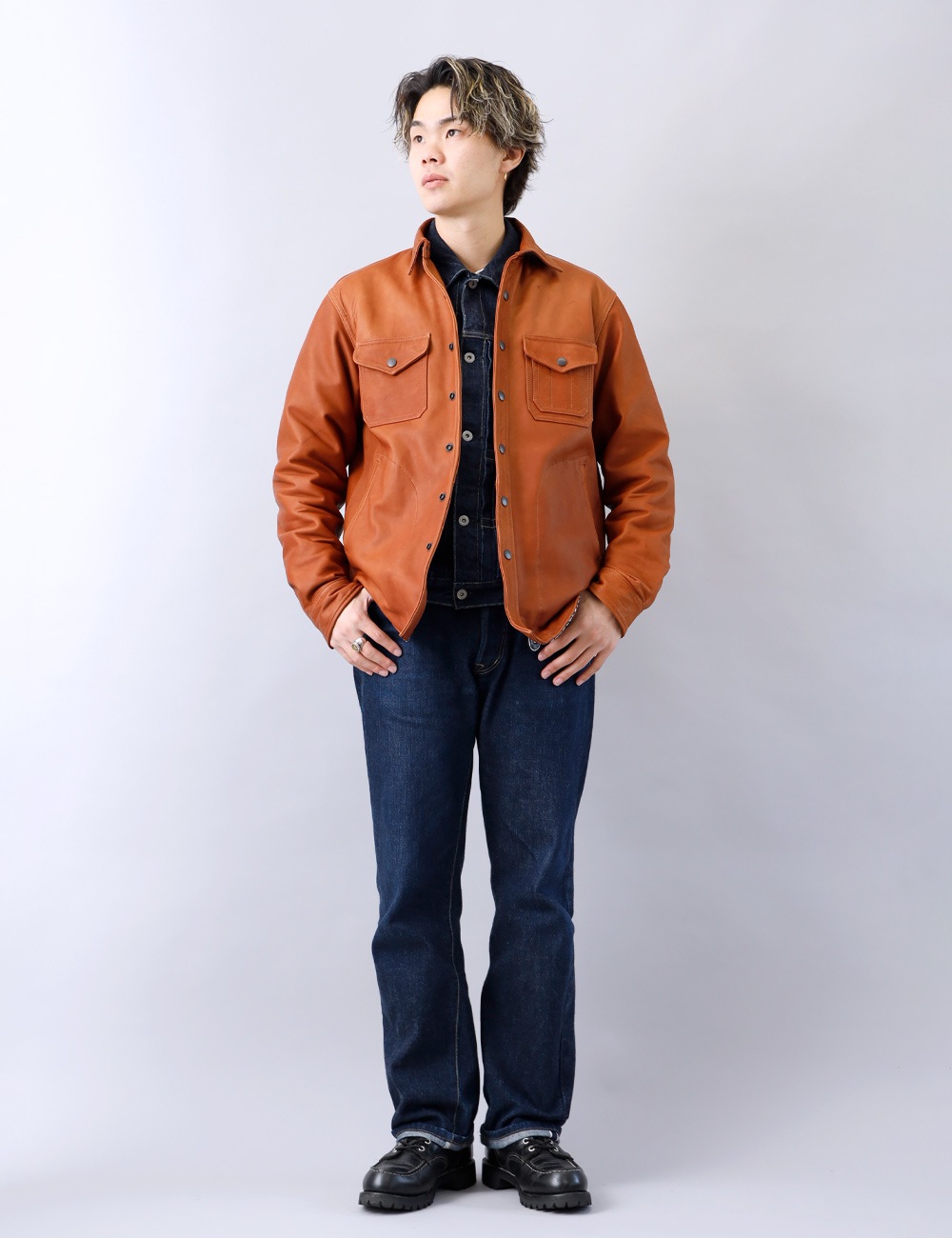 HEATH (ヒース) ホースレザー シャツジャケット