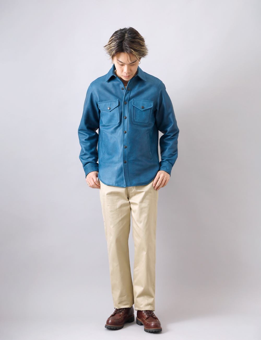 HEATH (ヒース) ホースレザー シャツジャケット