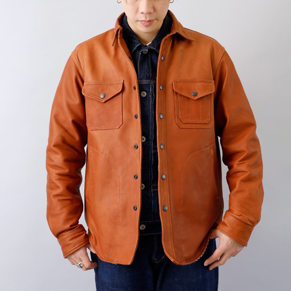 HEATH (ヒース) ホースレザー シャツジャケット｜アメカジファッション