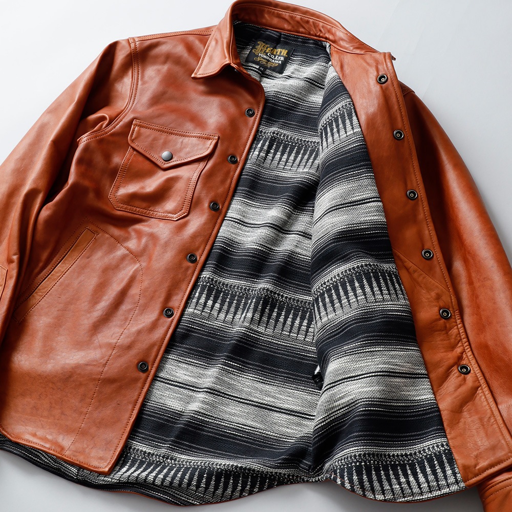 HEATH (ヒース) ホースレザー シャツジャケット