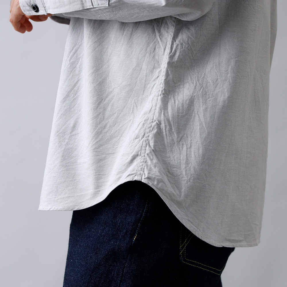 <10%OFF!ファミリーSALE!>◆【BLUEPORT】DUNGAREE SHIRT 国産ダンガリーシャツ