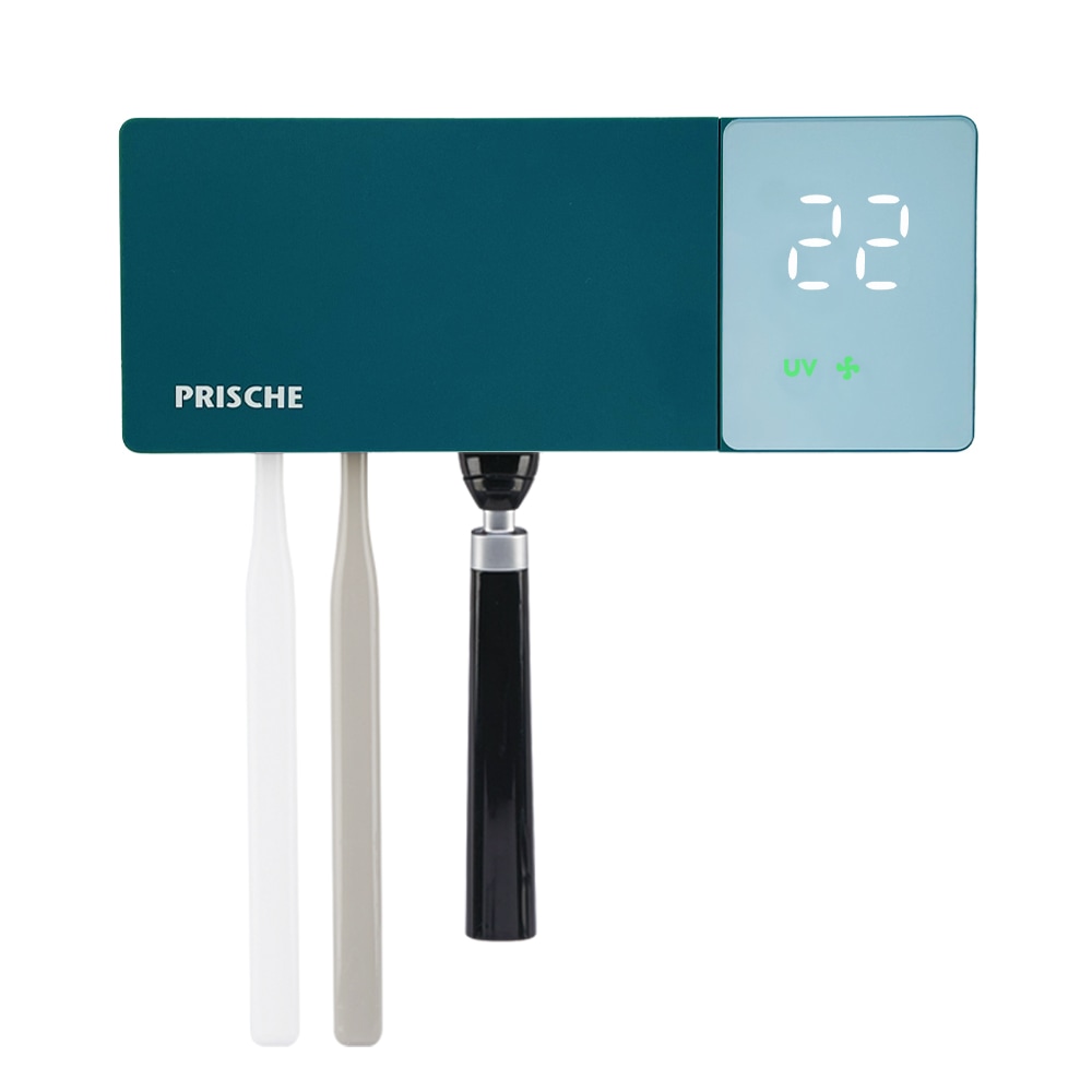 換気ファン付きUV-LED壁掛け形歯ブラシ除菌器 PA-TS5000