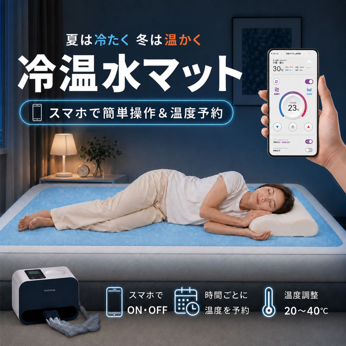 feelsleep 冷温水マット HSM-100