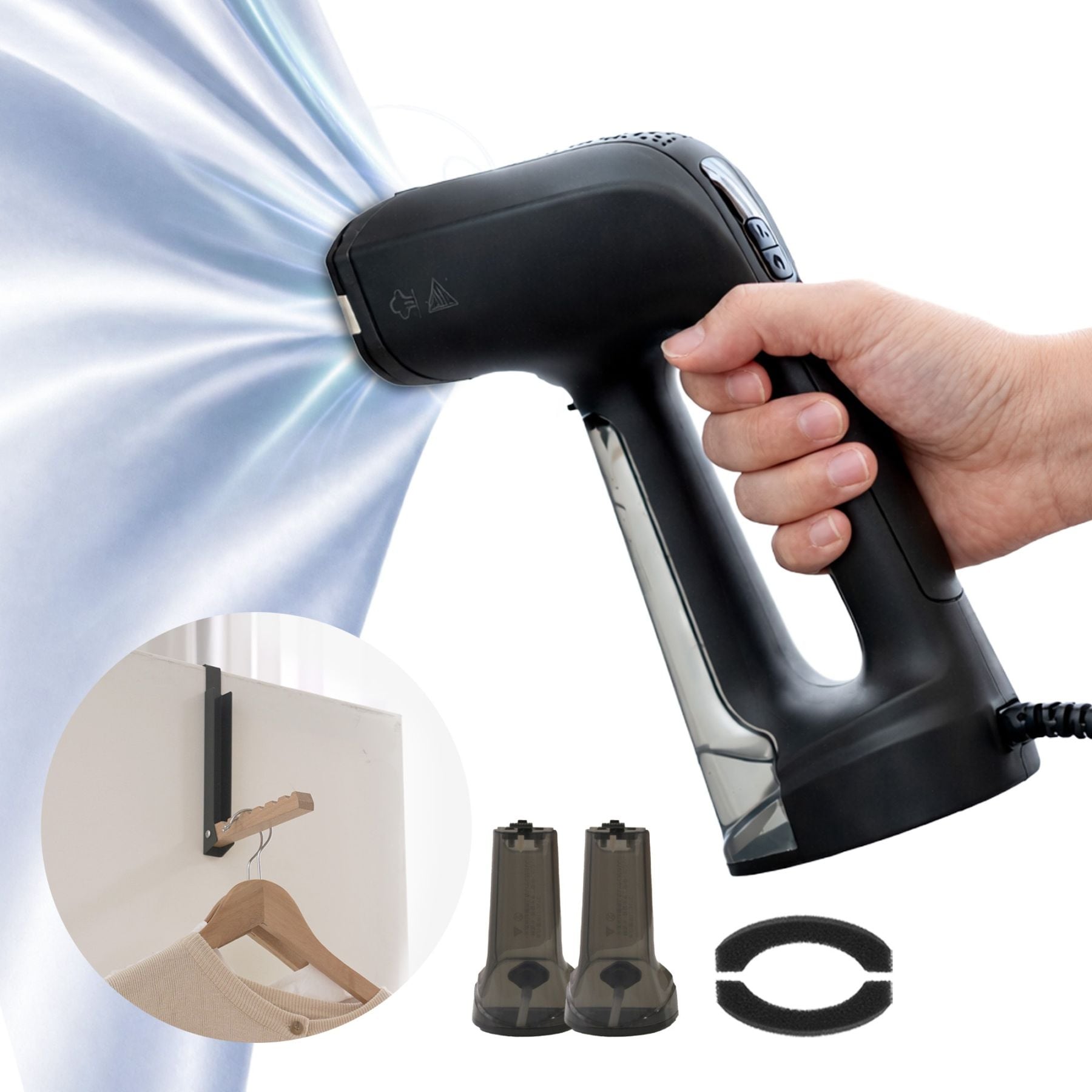 吸着式スチームアイロン