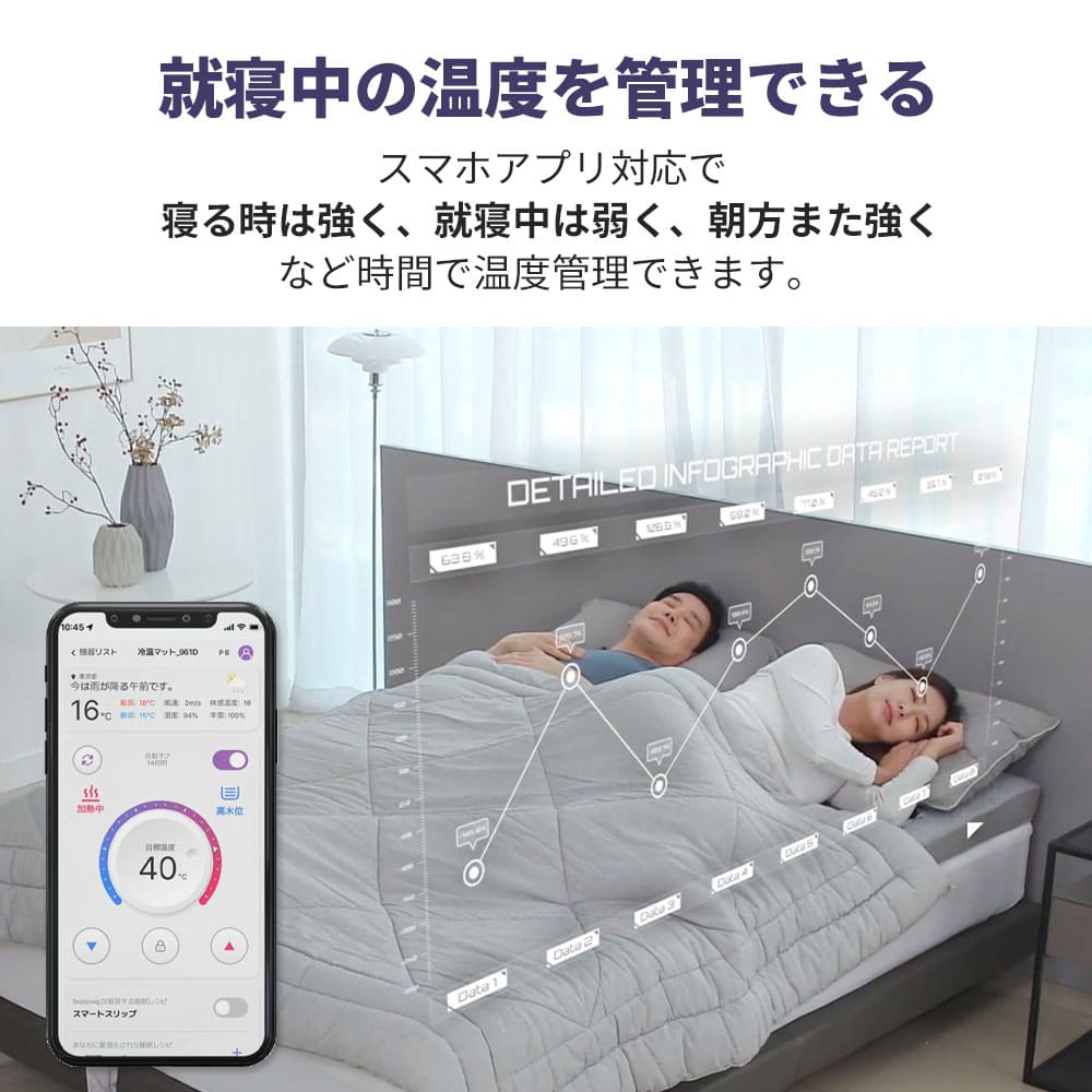 feelsleep 冷温水マット HSM-100 | すべての商品 | 【公式】HuBDIC