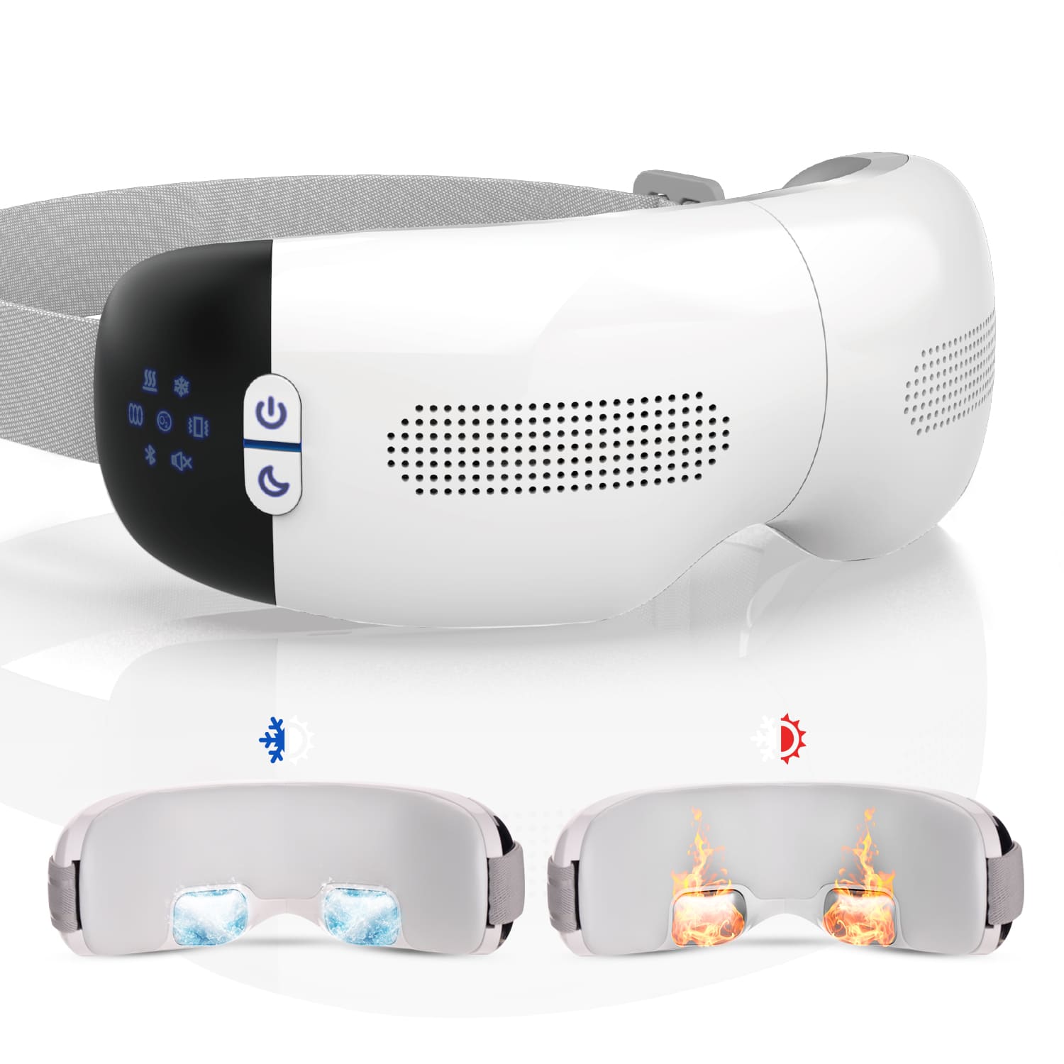 業界初・温熱ケアと冷却機能同時搭載！冷温マルチアイマスク FE-4601