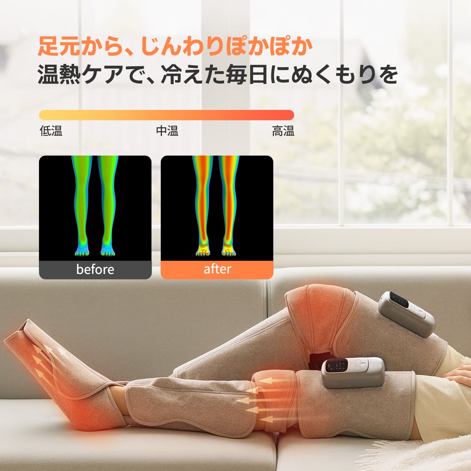 コードレスエアーレッグプロ FE-7313K