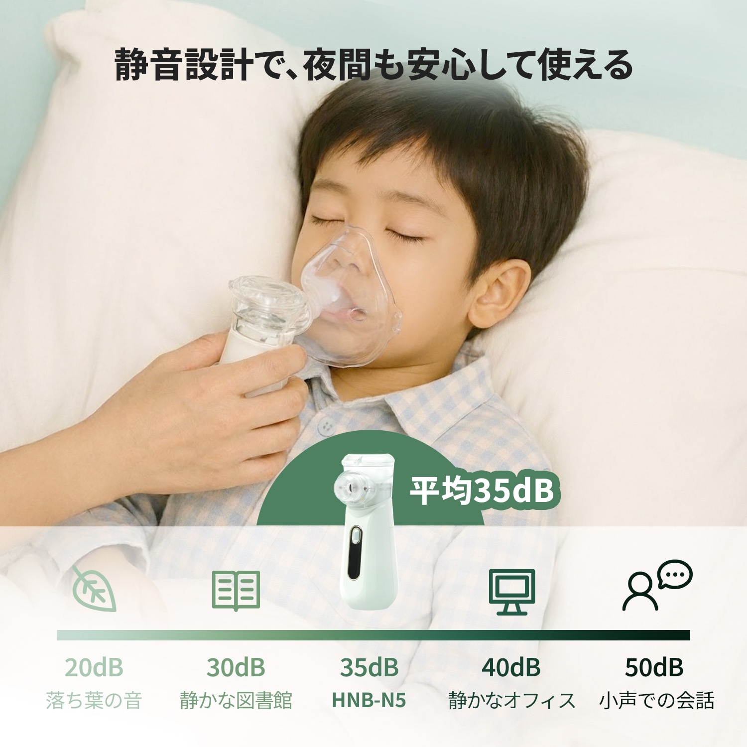 【医療機器取得品+交換用カップ付き】メッシュ式ネブライザ