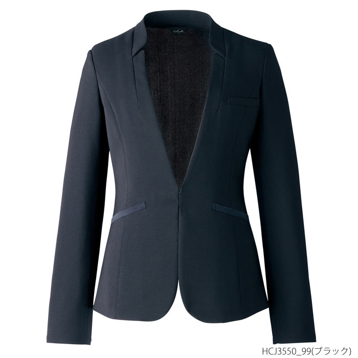 ノーカラー ジャケット（HCJ3550)