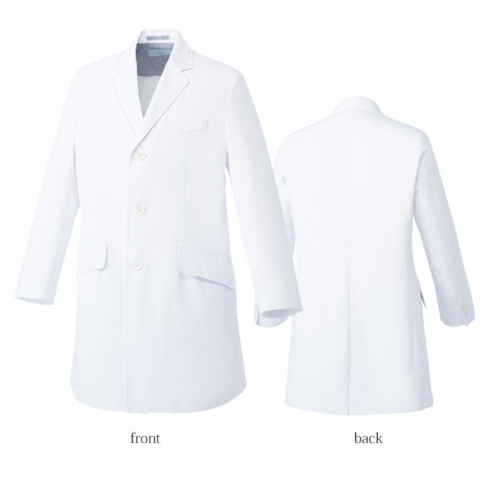 ミズノ ドクターコート スクラブ ジャケット MZ-0025 メンズ 男性用 医療用 白衣 医師 看護師 獣医師 歯科医院 動物病院 S/M/L/2L/3L/4L/5L ホワイト白