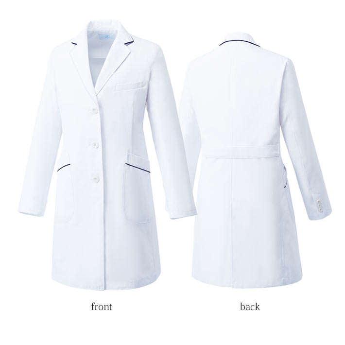 ミズノ ドクターコート スクラブ ジャケット MZ-0107 レディース 女性用 医療用 白衣 医師 看護師 獣医師 歯科医院 動物病院 S/M/L/2L/3L/4L/5L ホワイト白