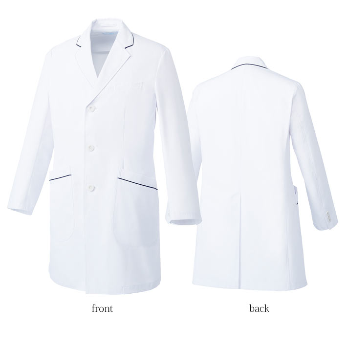 ミズノ ドクターコート スクラブ ジャケット MZ-0108 メンズ 男性用 医療用 白衣 医師 看護師 獣医師 歯科医院 動物病院 S/M/L/2L/3L/4L/5L ホワイト白