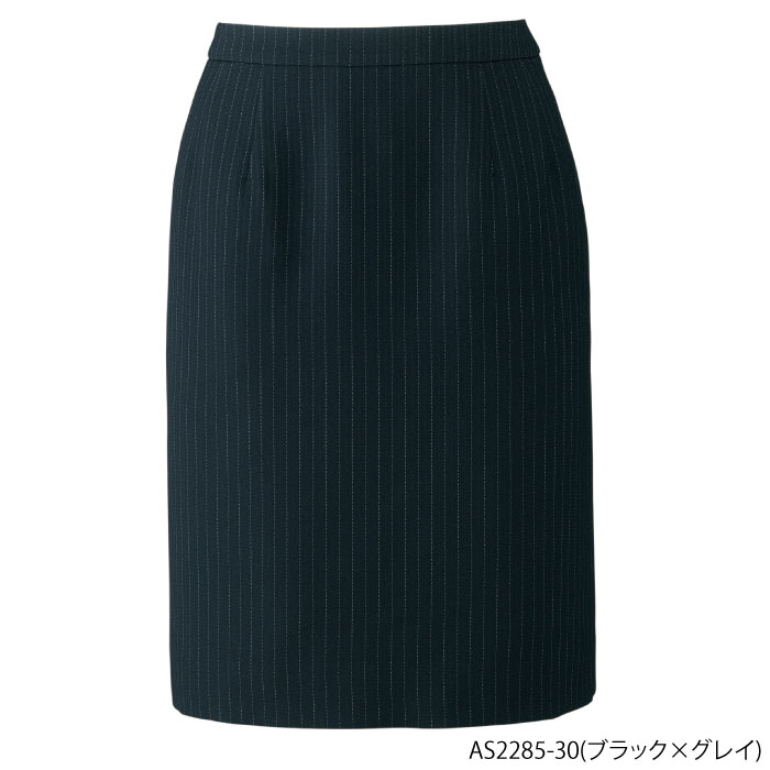事務服 タイトスカート ストライプ柄(AS2285)