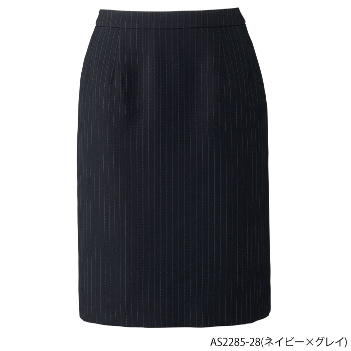 事務服 タイトスカート ストライプ柄(AS2285)