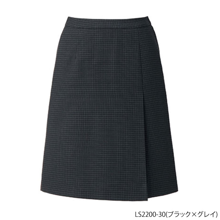 事務服 プリーツスカート チェック柄(LS2200)