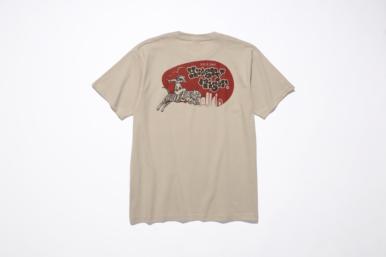 Tシャツ（サンドベージュ）｜公式グッズ｜ハングリータイガー｜公式
