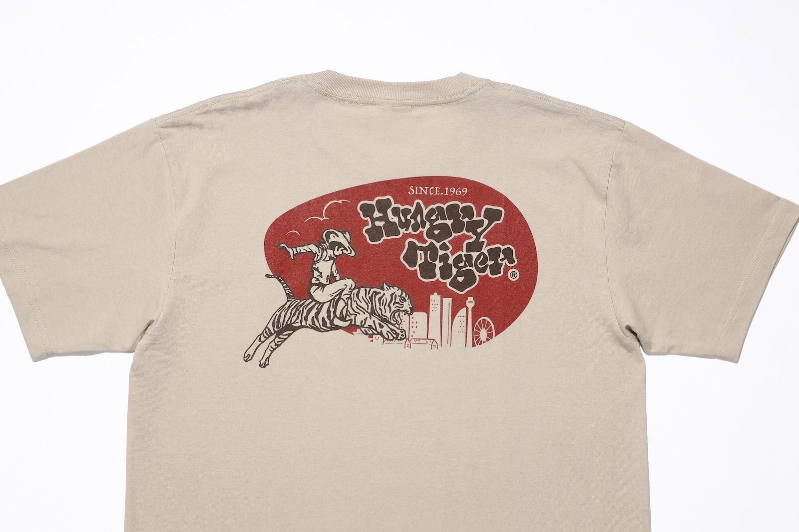 Tシャツ（サンドベージュ）｜公式グッズ｜ハングリータイガー｜公式