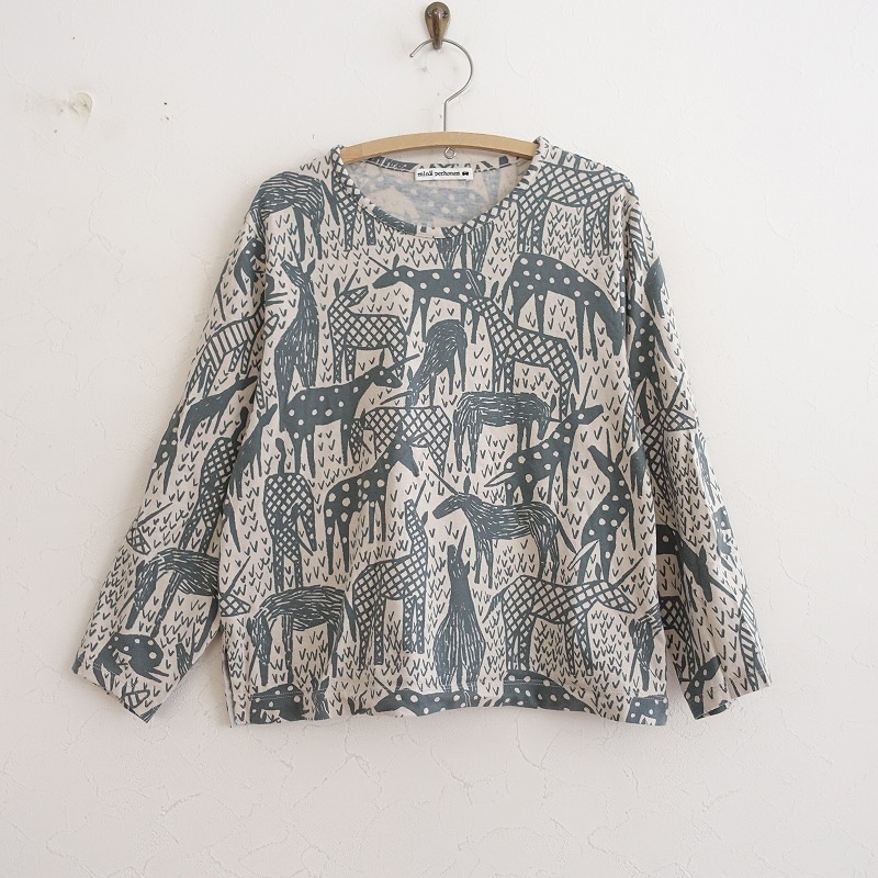 値下げ　超美品　ミナペルホネン 140 カットソー　ワンピース mina perhonen cross flower カットソーワンピース - ミナ
