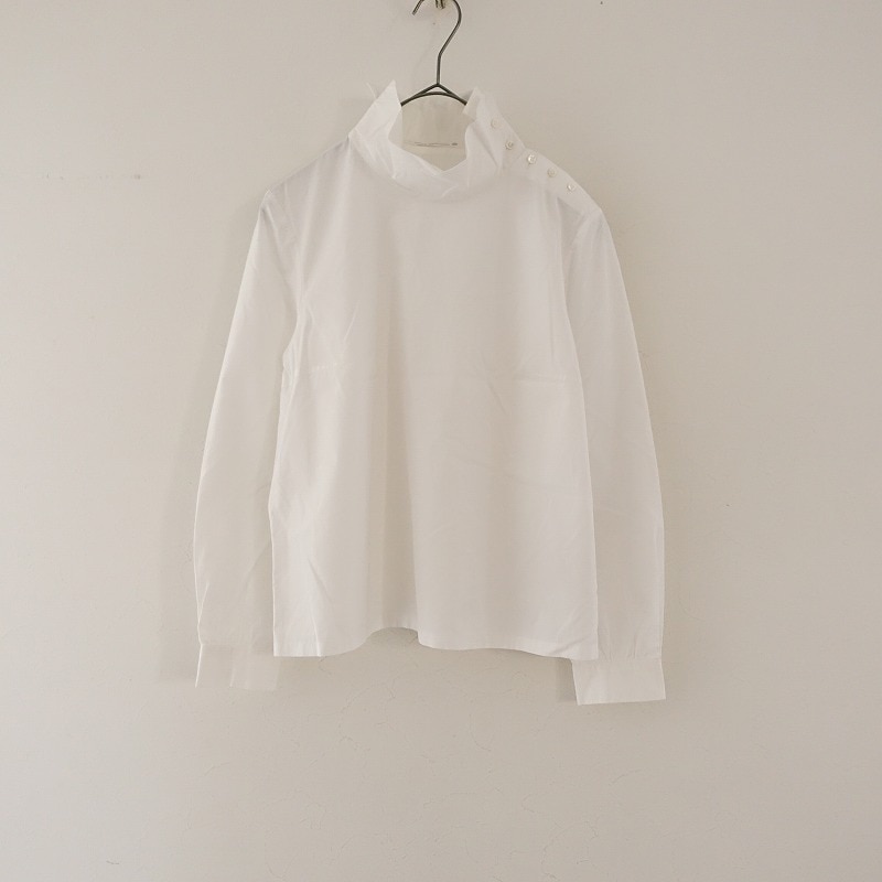 ミナペルホネンネウトラーリスタンドカラーブラウスサイズ36