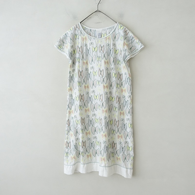 ミナペルホネン　チュニックワンピース　sky flower 36 ミナペルホネン チュニックワンピース sky flower 36 mina