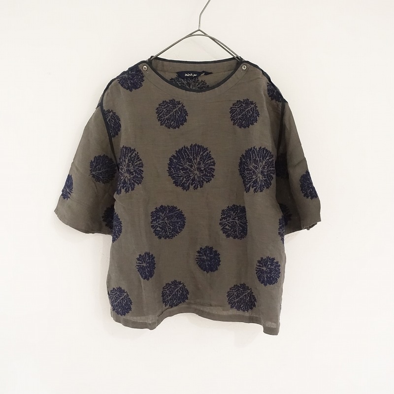 定価2.8万】ミナペルホネン mina perhonen cahierリネンシルク