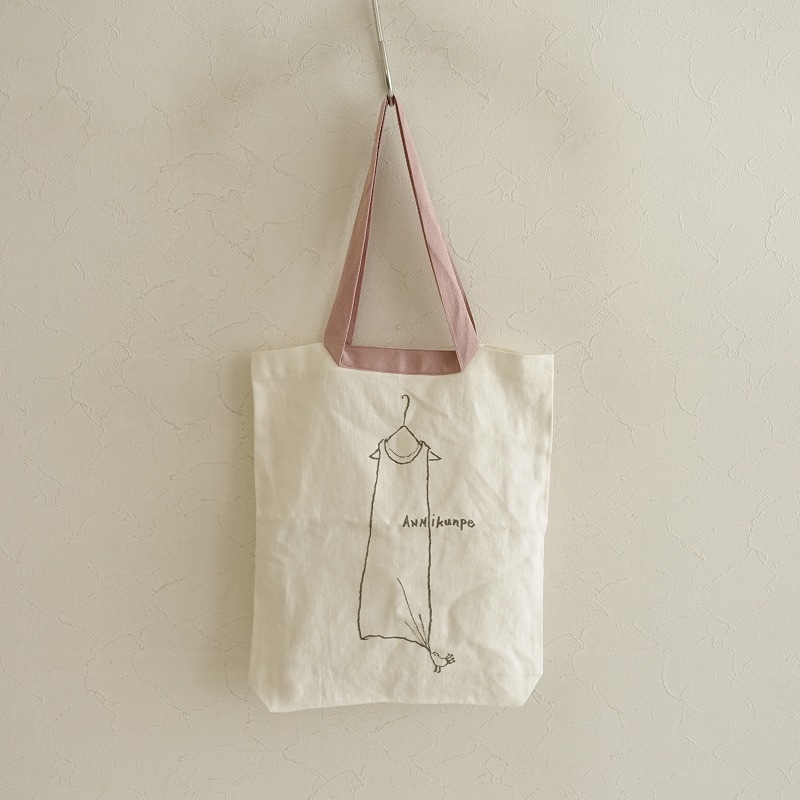 ミナペルホネン ハンドメイド 巾着バッグ トートバッグ バッグ 受注製作 巾着バッグ ミナペルホネン アネモネ ハンドメイド