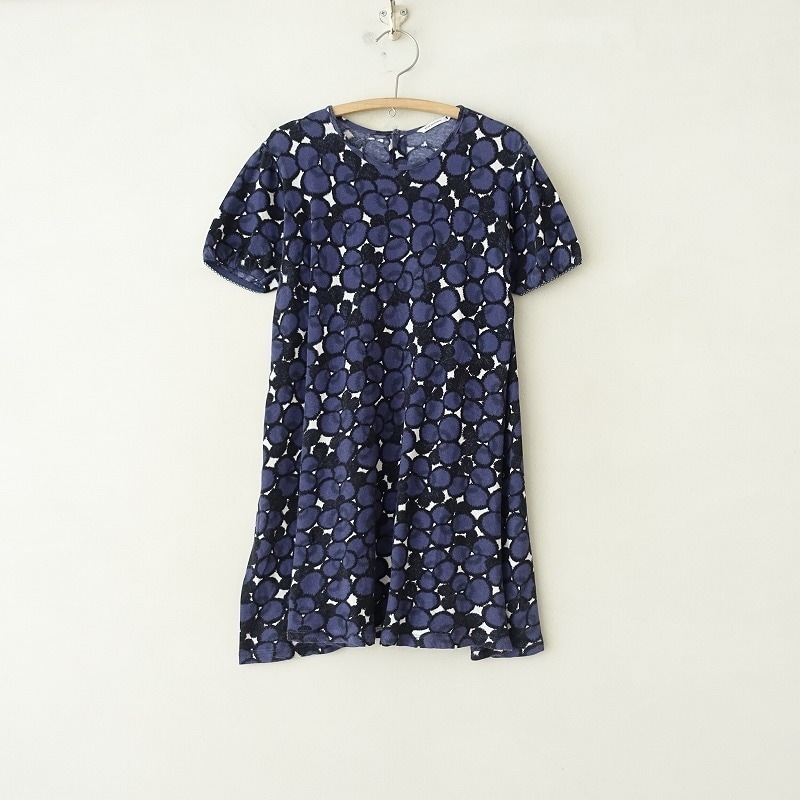 ミナペルホネン mina perhonen sumileパフスリーブプリントカットソー  