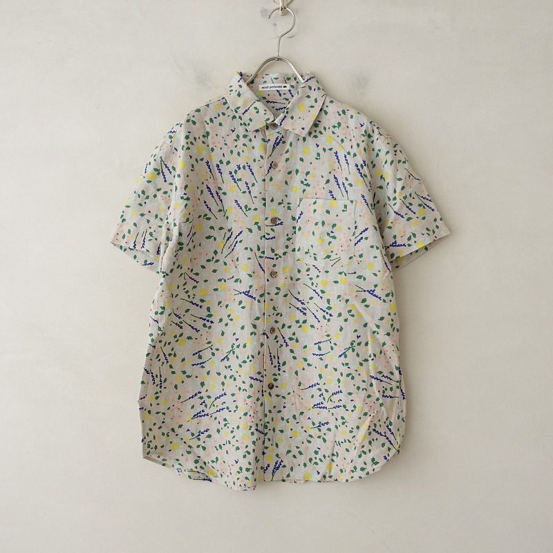 ミナペルホネン 半袖ブラウス pleasure herb