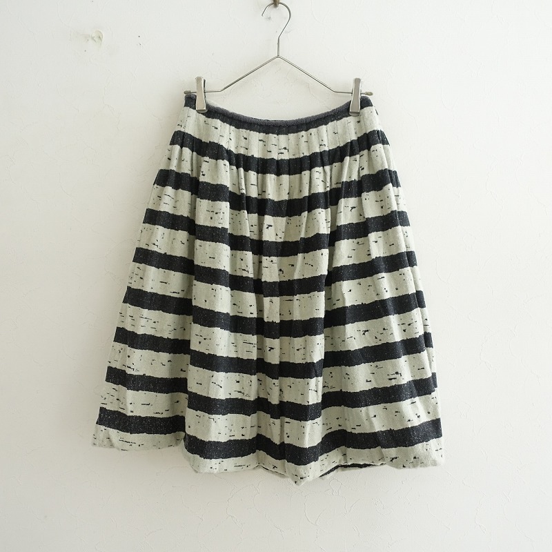 定価4.6万】ミナペルホネン mina perhonen tree タックフレアスカート 