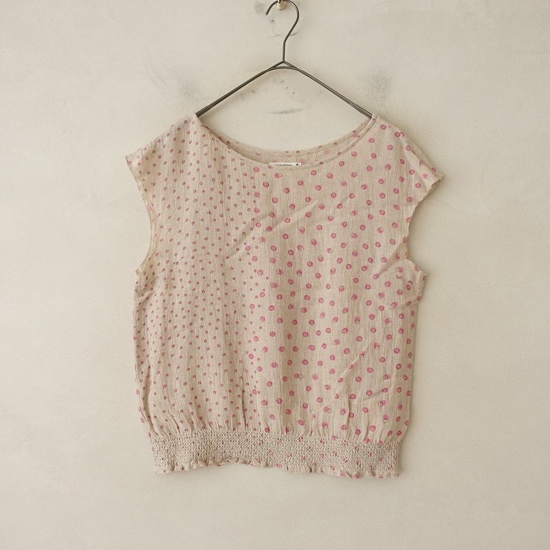 ミナペルホネン mina perhonen squall リネンプリントシャーリング  