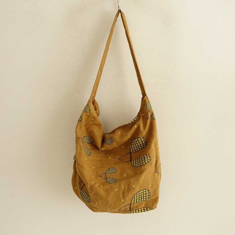 ⭐アーモンドアイ様専用⭐ミナペルホネン ポケット巾着バッグ