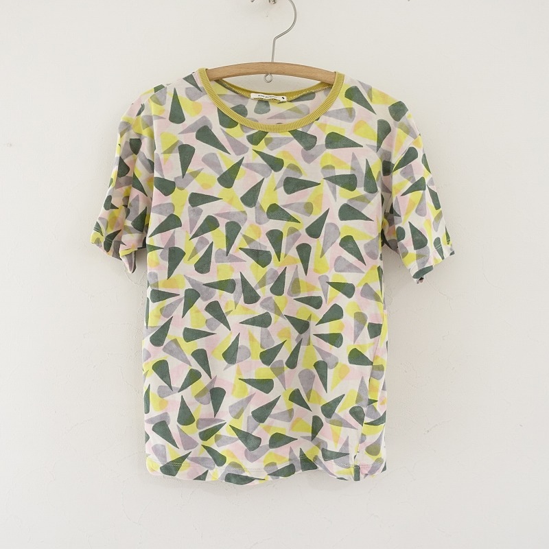 minä perhonen イエロー Tシャツ M minä perhonen イエロー Tシャツ M