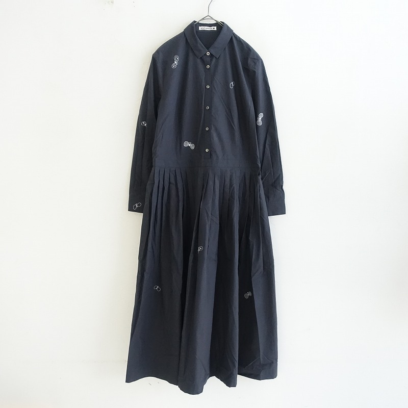 美品✨ミナペルホネン　Prism　ベルトリボン付きギャザーワンピース　36 ミナペルホネン ドレスワンピース 未使用/2024/SS/定価12.1万】ミナ